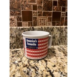 Campbell Soup Mug America's‎ Favorite Soup Flag Design Collectible